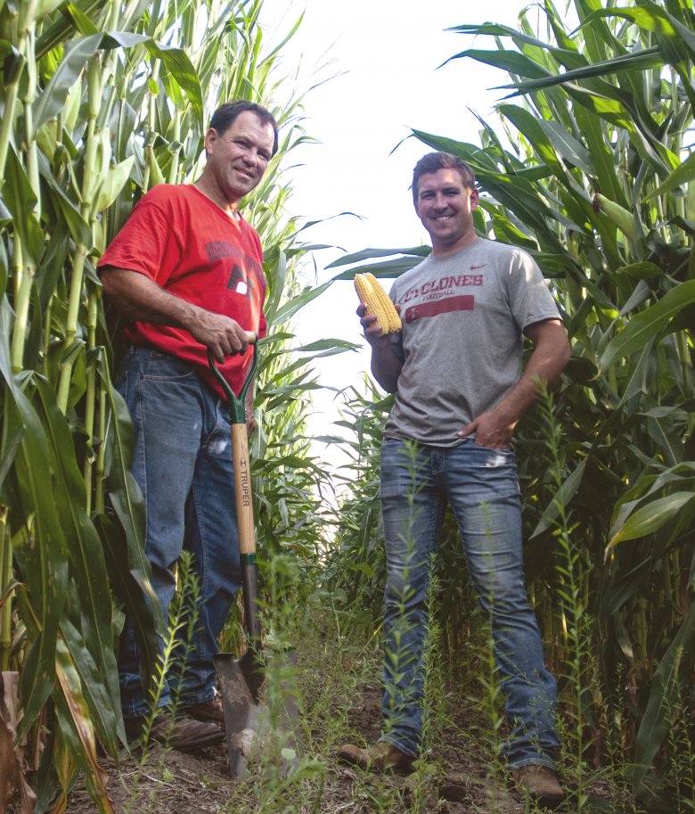 Brian-Mitchell-Hora-stretch-corn Brian and Mitchell Hora