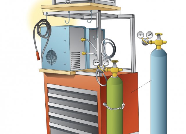 3-इन -1 वेल्डिंग कार्ट अक्टूबर 2020